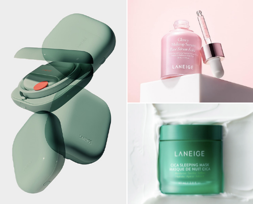 Laneige products🌺 cover photo collage