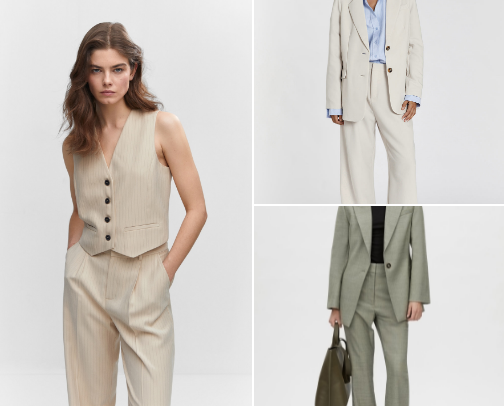 Office outfits cover photo collage