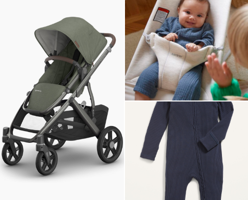 Baby must haves cover photo collage