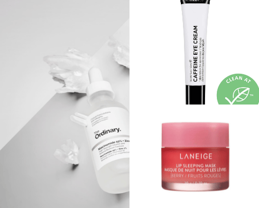 skin care cover photo collage