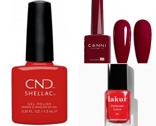Nail polish cover photo collage