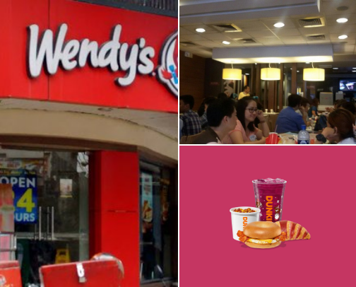 Delicious food at best restaurants cover photo collage