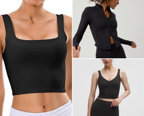 workout wear but make it cute cover photo collage