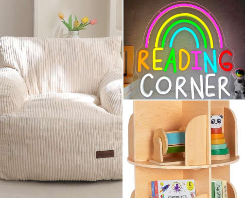 Favorite Books and Decor for Kids! cover photo collage