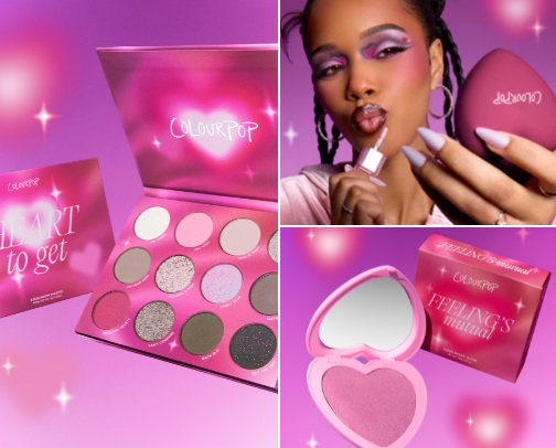 Valentine's Looks by Colour Pop 💋❤️ cover photo collage