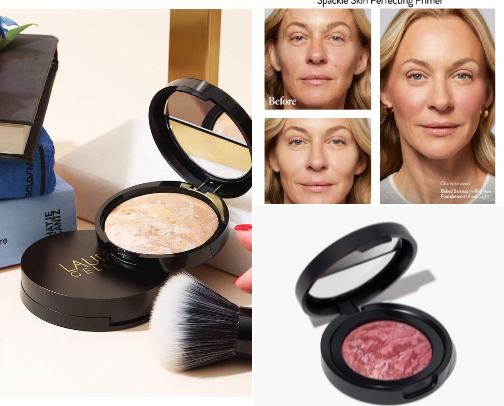 Glow On Mama ✨ Best of Laura Geller Beauty Finds" cover photo collage