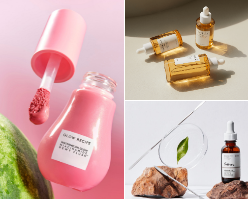 SKINCARE products that elevated my routines cover photo collage
