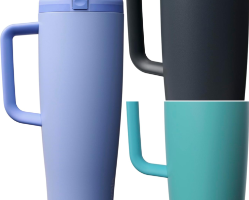 Water bottles, mugs, and  cups☕️🥤 cover photo collage