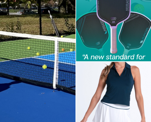 Pickleball beginners must haves cover photo collage