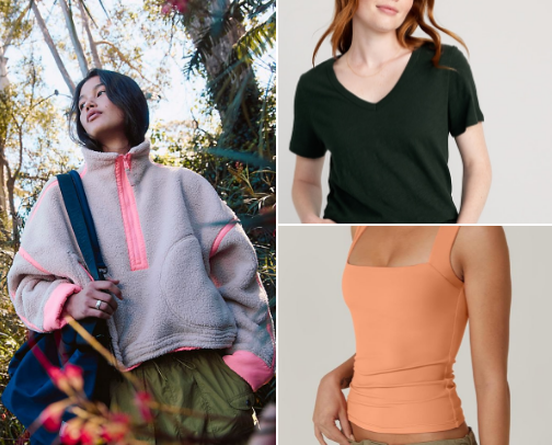 Must-Haves Women's Outfits & Activewear cover photo collage