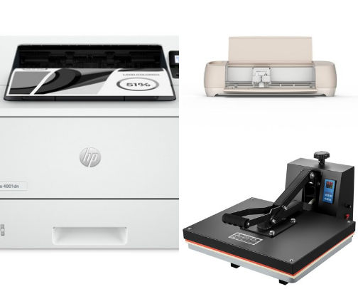 ✨ Launching My T-Shirt Printing Business Essentials ✨ cover photo collage