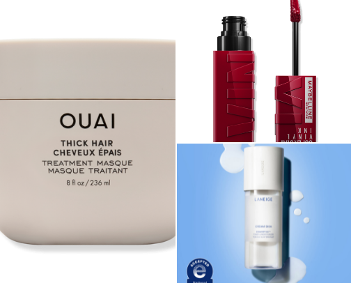 Oily Skin & Thick Hair Beauty Recs cover photo collage