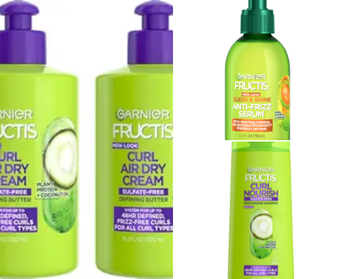 Curly girl routine cover photo collage