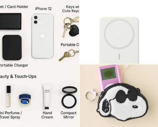 Items in My Bag cover photo collage