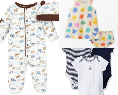 One Stop for Affordable Baby/ Kid Clothes cover photo collage
