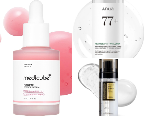 Viral Korean Skincare That Actually Has a Point cover photo collage