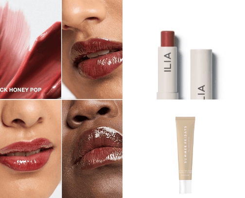 Lip stuff cover photo collage