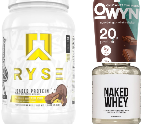 High protein items that don't suck cover photo collage