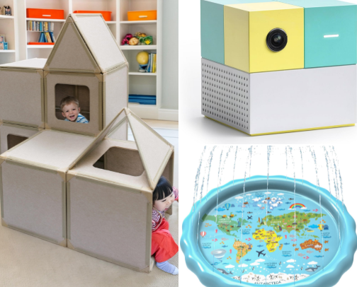Best Indoor & Outdoor Toys for Kids | Fun Activities for All Seasons cover photo collage