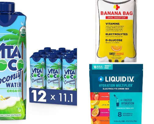 Quick hydration cover photo collage