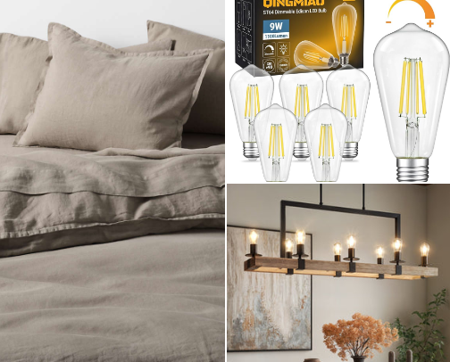 Creating a Calm & Cozy Home cover photo collage