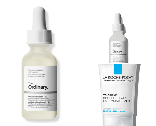 Skincare cover photo collage