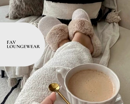 my fav loungewear cover photo collage