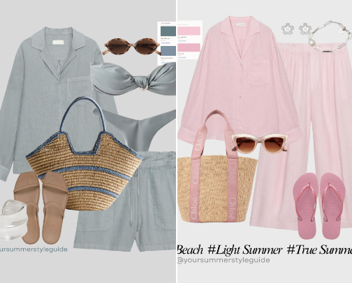 Ultimate Beach Holiday & Day Wear Capsules cover photo collage