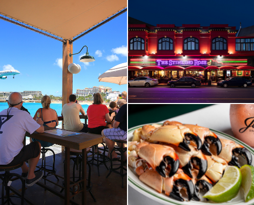 Favorite food spots cover photo collage