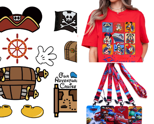 Disney Cruise Must Haves 
AliExpress Addition 🚢 cover photo collage