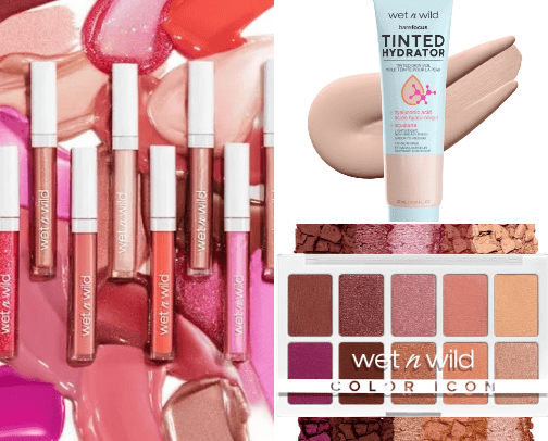 Affordable Make-up cover photo collage