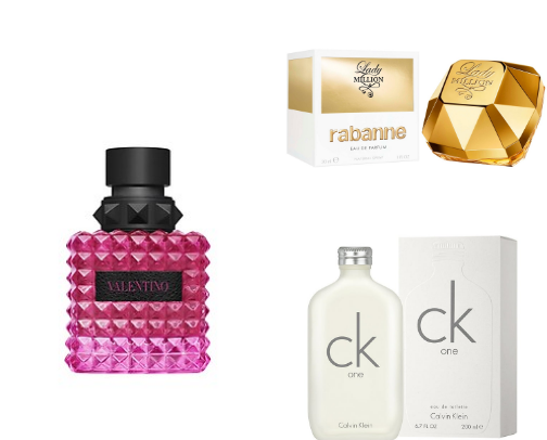 Best fragrances cover photo collage
