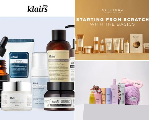 Favorite Beauty Products cover photo collage
