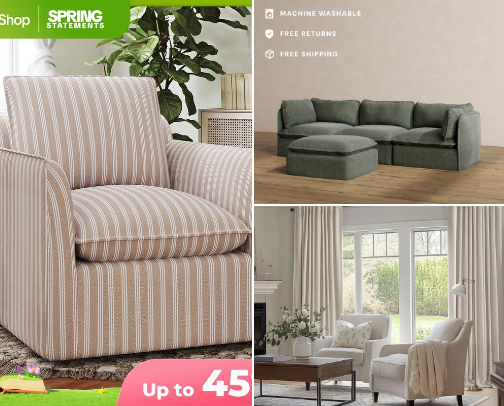 Living Room cover photo collage