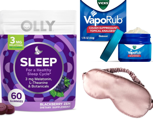 Sleeping Essentials 💤 cover photo collage