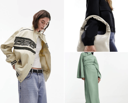 Clothes cover photo collage