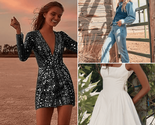 Fashion cover photo collage