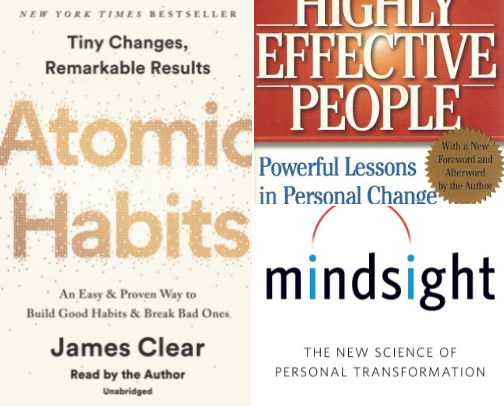 Books That Didn't Just Sit on My Shelf: The Self-Help Edit That Changed My Life cover photo collage
