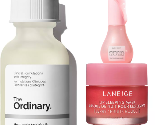 Skin care products✨️✨️ cover photo collage