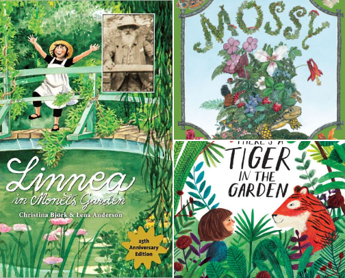 Spring Books cover photo collage