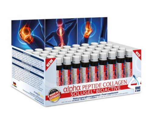 Alpha Peptide Collagen Active Gel Gelenk 50X25 ml cover photo collage