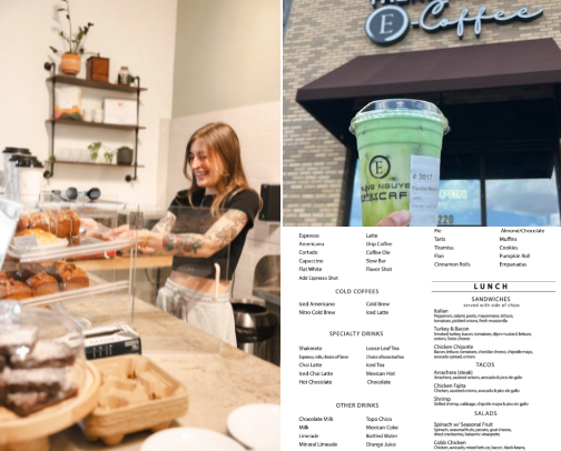 Coffee in Dallas cover photo collage