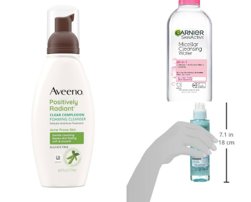 late night skin care cover photo collage