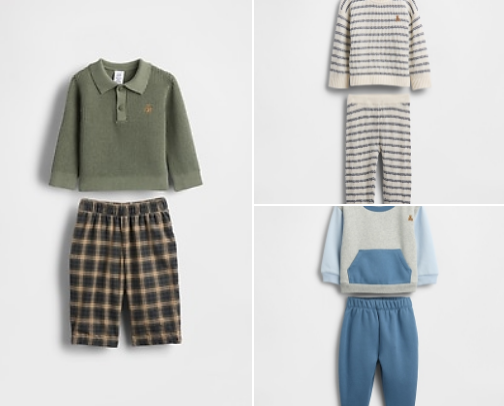 Baby boy fashion cover photo collage