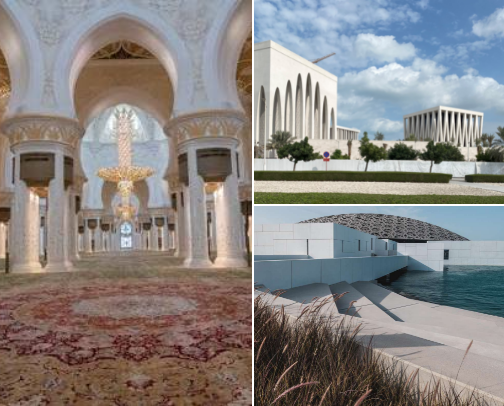 Abu Dhabi cover photo collage