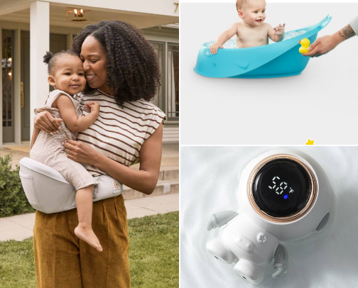Baby registry must haves cover photo collage