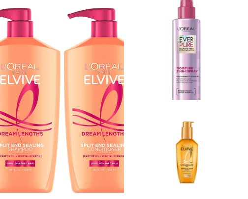 hair routine🎀 cover photo collage