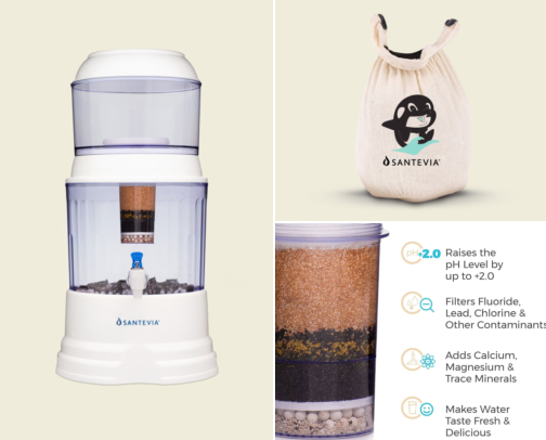 The wellness water list: Santevia essentials 💧💦 cover photo collage
