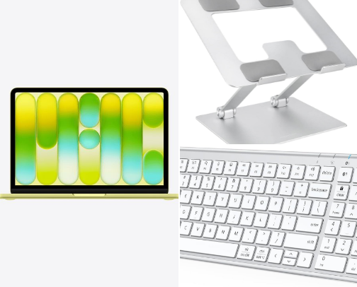 Work from home / study setup essentials cover photo collage