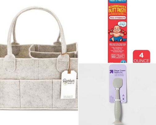 Baby essentials cover photo collage